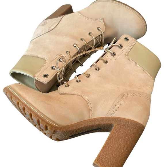 Timberland Women’s Glancy 6” Beige Boots - Picture 10 of 11
